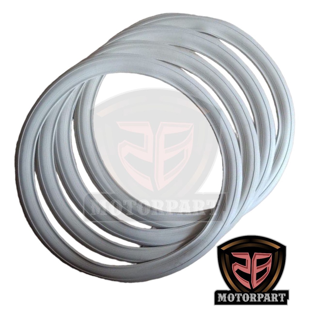 Lis ban lis ban ring 17 Lis ban motor classic Astrea grand prima star WARNA PUTIH POLOS