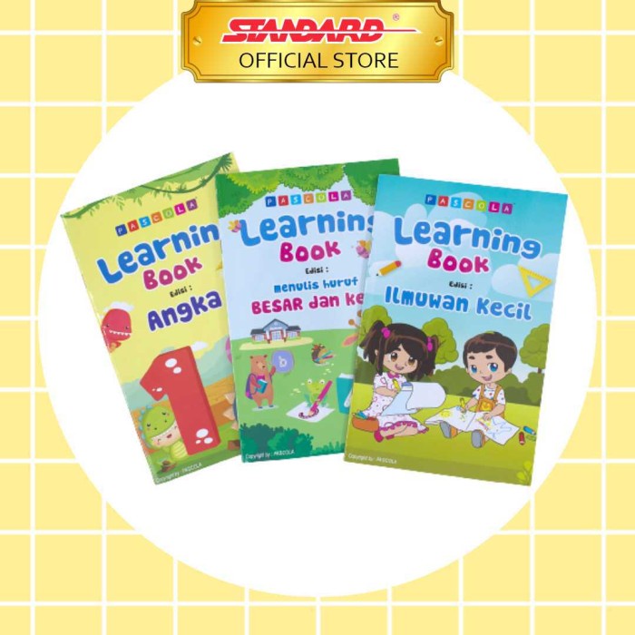 

Standard Paket Learning Book Pascola Set 3 ( Buku Belajar Untuk Anak )