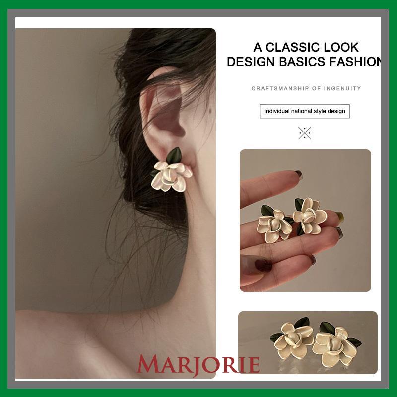 Anting Stud Bentuk Bunga Korea Fashion Sederhana Gaya Untuk Wanita-MJD