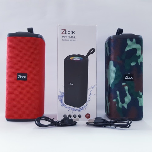 speaker bluetooth speaker wireless zbox zb881 with led