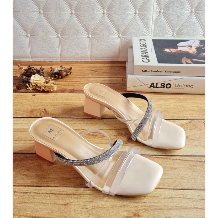 ABBUSHOES DA 11 sendal hak tahu jeli import hindun 5cm