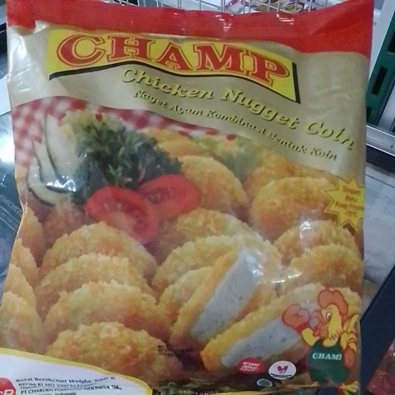 

Cham Chicken Nugget koin 500g