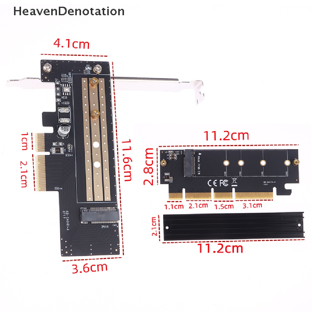 [HeavenDenotation] Ugreen PCIE to M2 Adapter NVMe M.2 PCI Express Adapter 32Gbps PCI-E SSD Card HDV