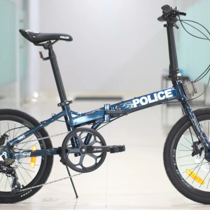 Sepeda Lipat 20 Element Police Texas New #Original