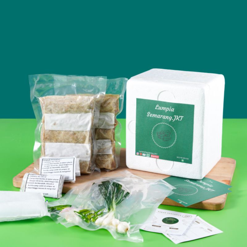 

Lumpia Semarang Vacuum 10pcs - Pengiriman Seluruh Indonesia