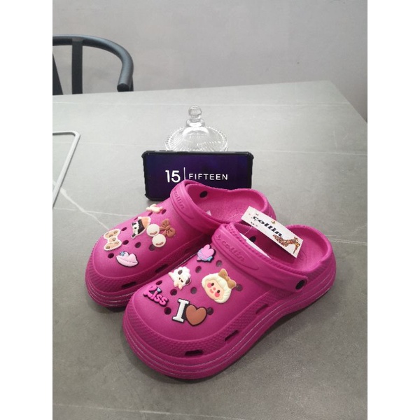 NEW！！15 SHOP --- BEST SELLER ! ! Sandal Wanita Classic / Sandal Fashion Wanita Model Terbaru Chao Jelly Korea Non Slip 7810-H