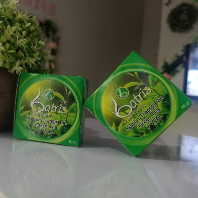 Sabun Batrisyia Trans Green Tea + VCO - Greentea