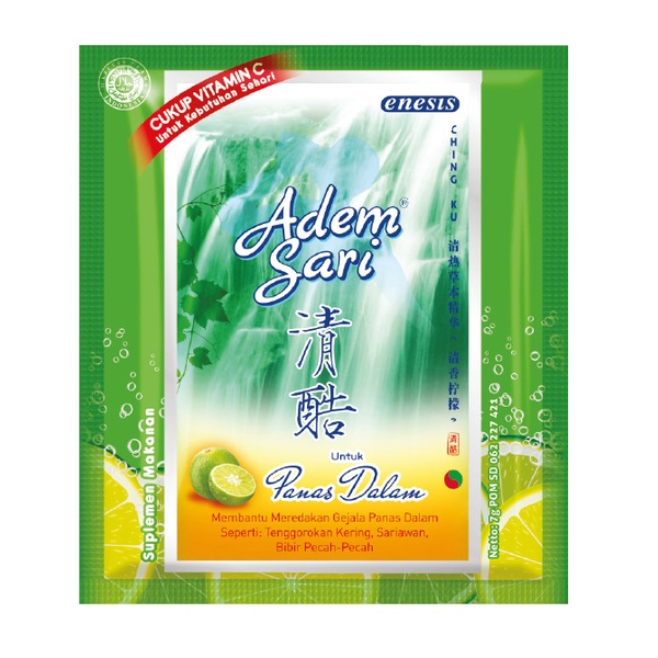 

MTZ ENESIS ADEM SARI PANAS DALAM 1 SACHET