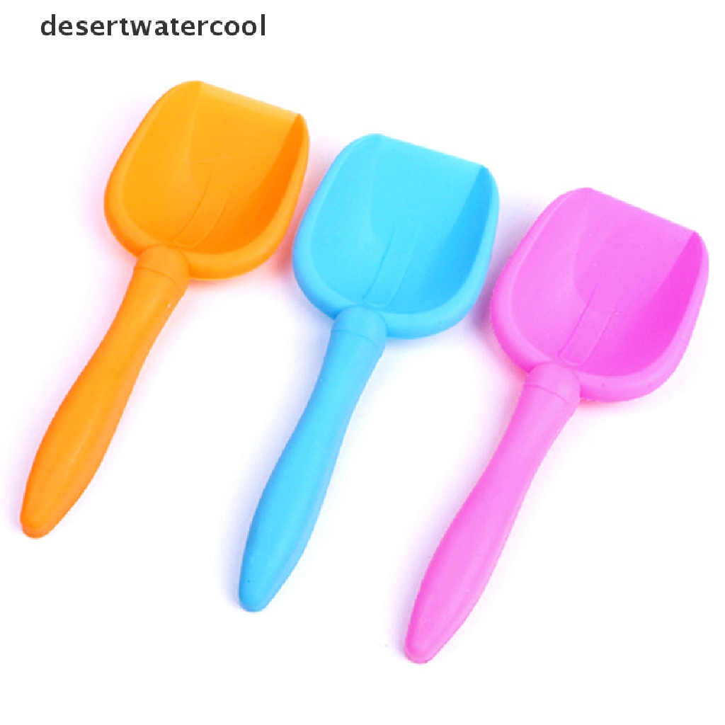 Deid 2pcs 17cm Mainan Pantai Sekop Anak Bermain Permen Warna Dredging Tool Martijn