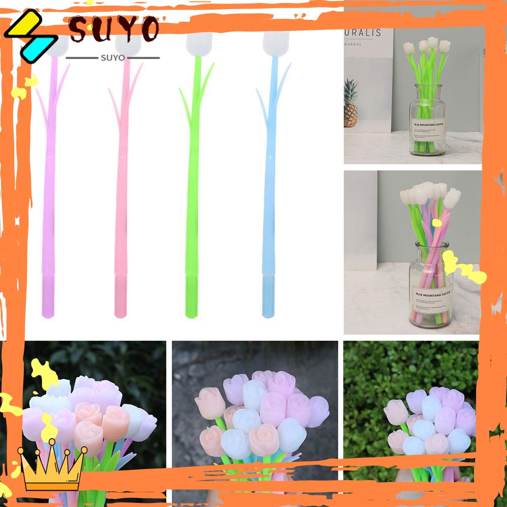 Suyo 5pcs Gel Pens Hadiah Ballpoint Rollerball Anak Berubah Warna