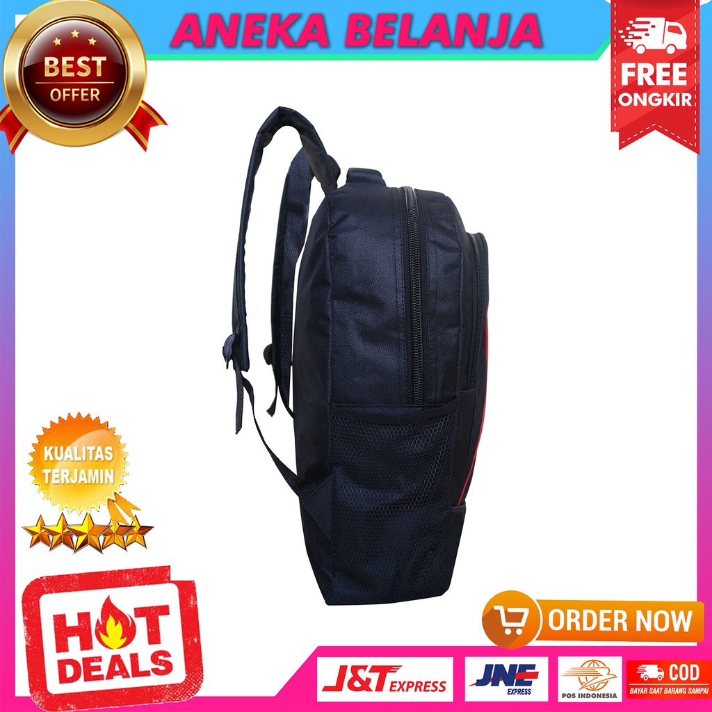 Tas Pria Hitam Kecil Salsa Backpack Souvenir Kuliah Seminar Kerja