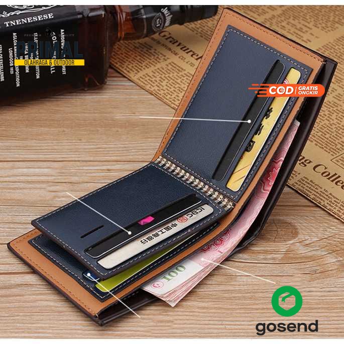 clutch coach tas lipat Primal Fuerdanni Dompet Kulit Pria Desain Elegan - KL017 dompet kartu