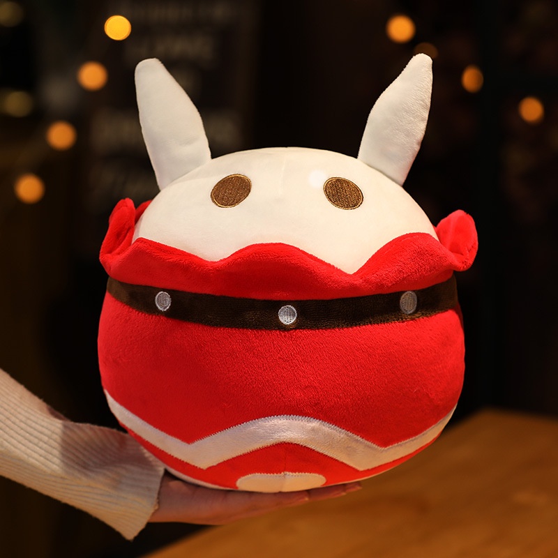 Game Genshin Impact Lucu Klee Bomb Dango Gantungan Kunci Boneka Mewah Pendek Kawaii Bantal Kartun Cushion Anime Woman Mainan Cosplay Hadiah Anak