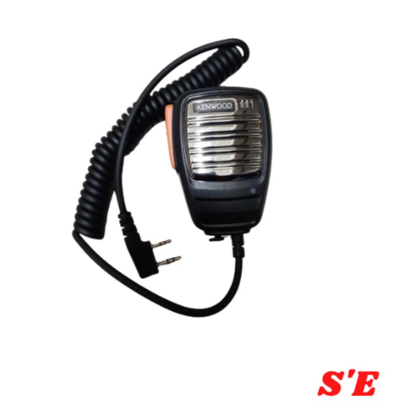 Hand Mic HT Cina Chrome Handmic Baofeng Extra Microphone Krom