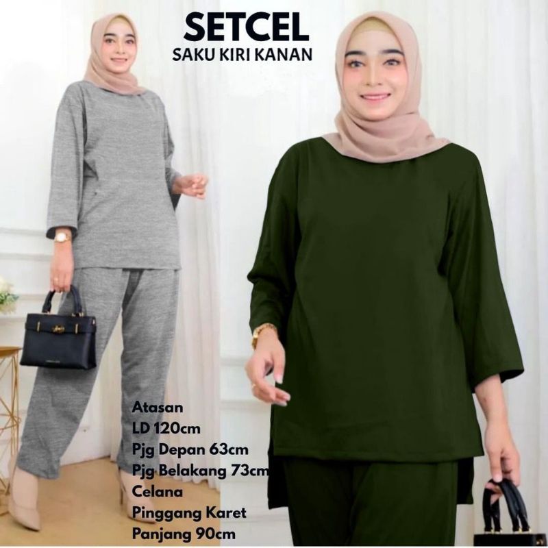 SETCEL PENGUIN STELAN JUMBO POLOS TERBARU