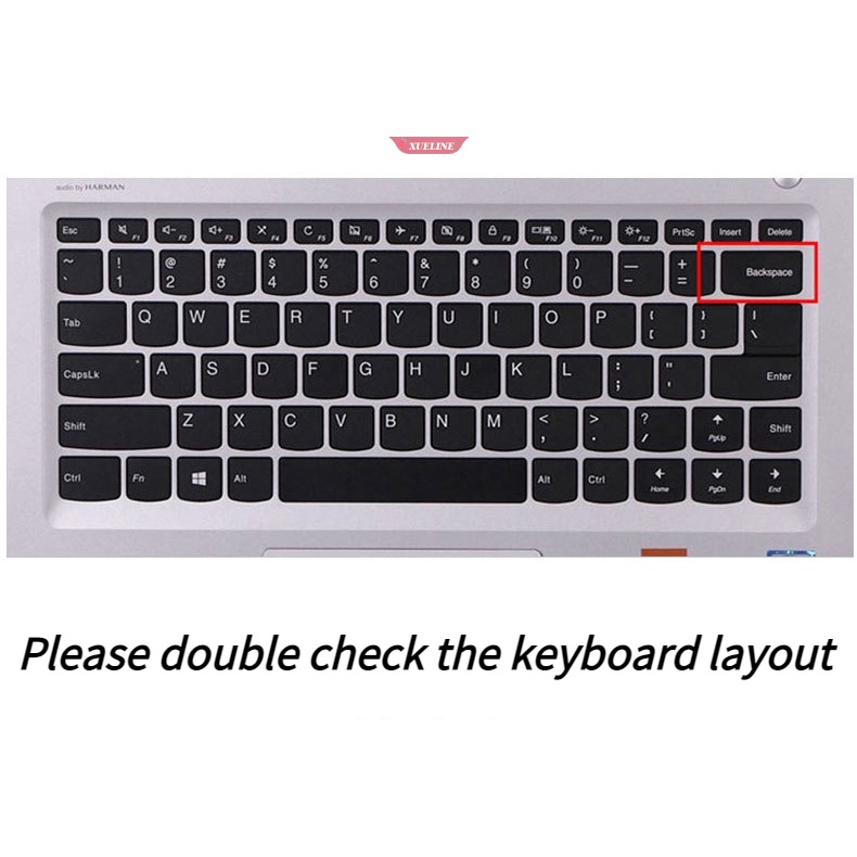 Casing Keyboard Laptop 14-inci Shell Silikon Tahan Air Baru Cocok Untuk Lenovo ideapad 310S 110-15ISK V310 510S 510-15IKB 310-15ISK 310-15IKB Casing Pelindung [ZXL]