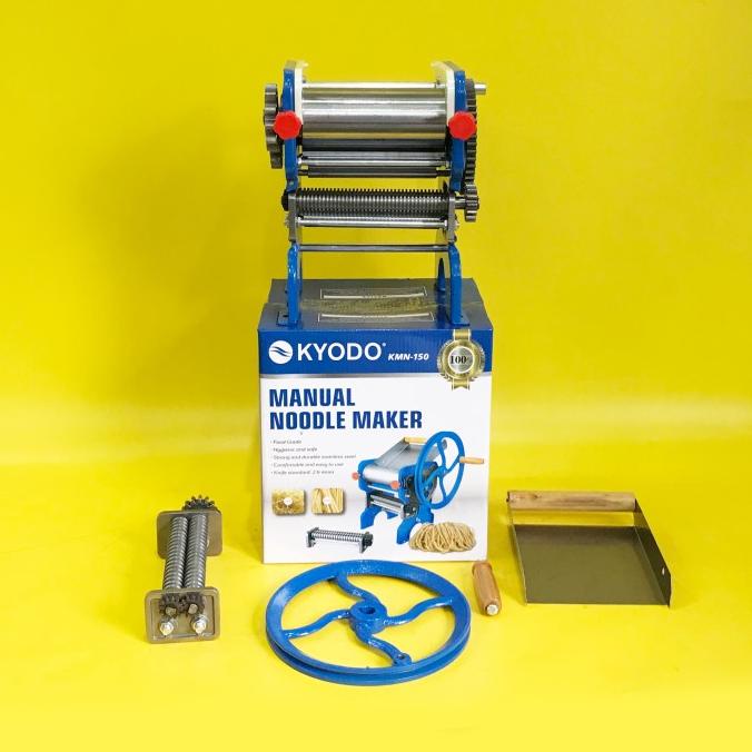 MESIN GILINGAN MIE MANUAL KYODO KMN-150 / CETAK MIE / NOODLE MAKER