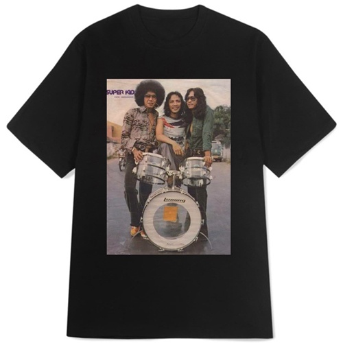 Kaos Super Kid Band Rock Tshirt Cotton Casual