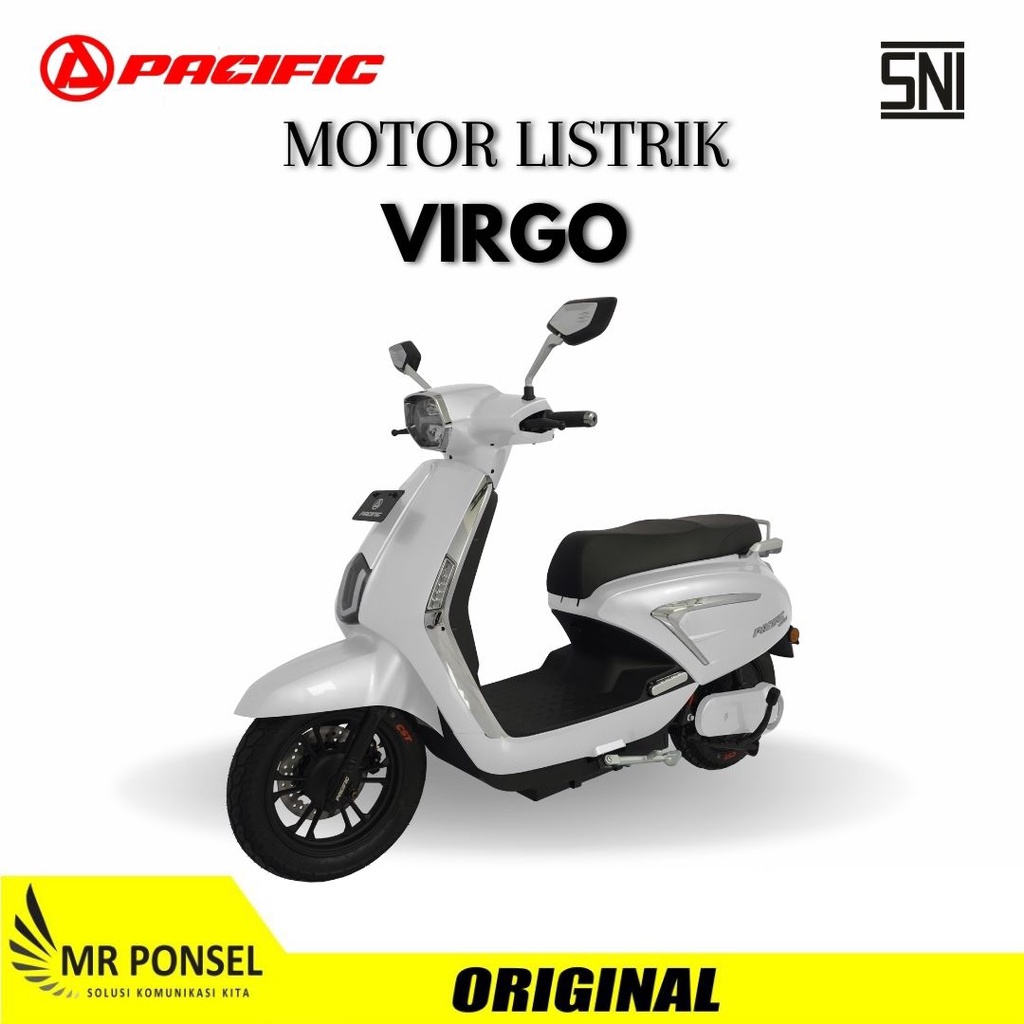 Sepeda Motor Listrik Virgo 1.2 12 1 2 Pacific Exotic Vespa Listrik