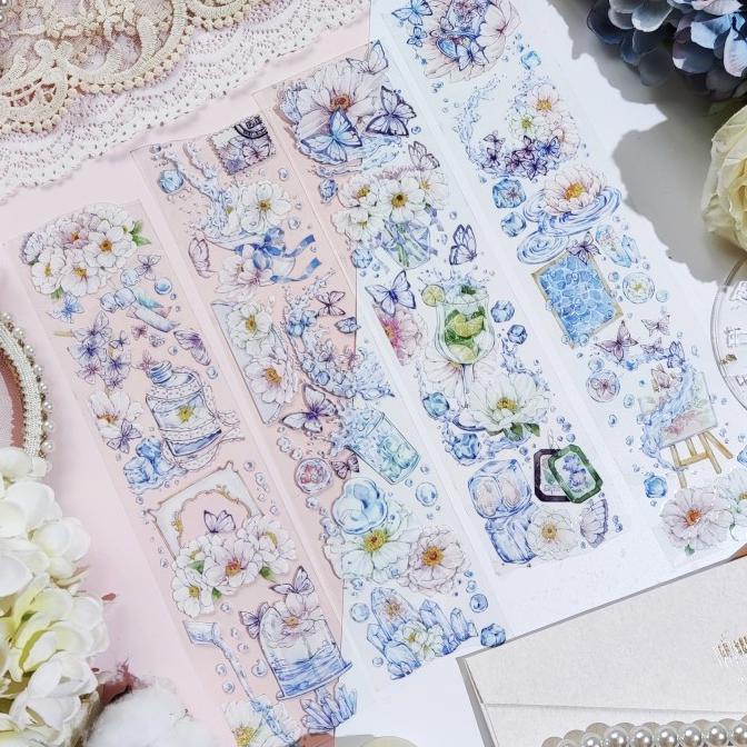 

Budingtaosu Frozen Flower and Butterfly PET Tape