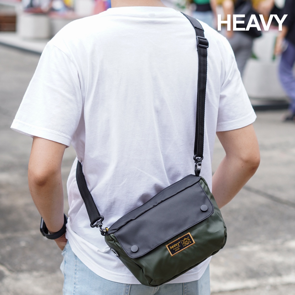 Heavy | Argle Tas Selempang Pria Premium Waterproof - Slingbag Heavy Water Repellent