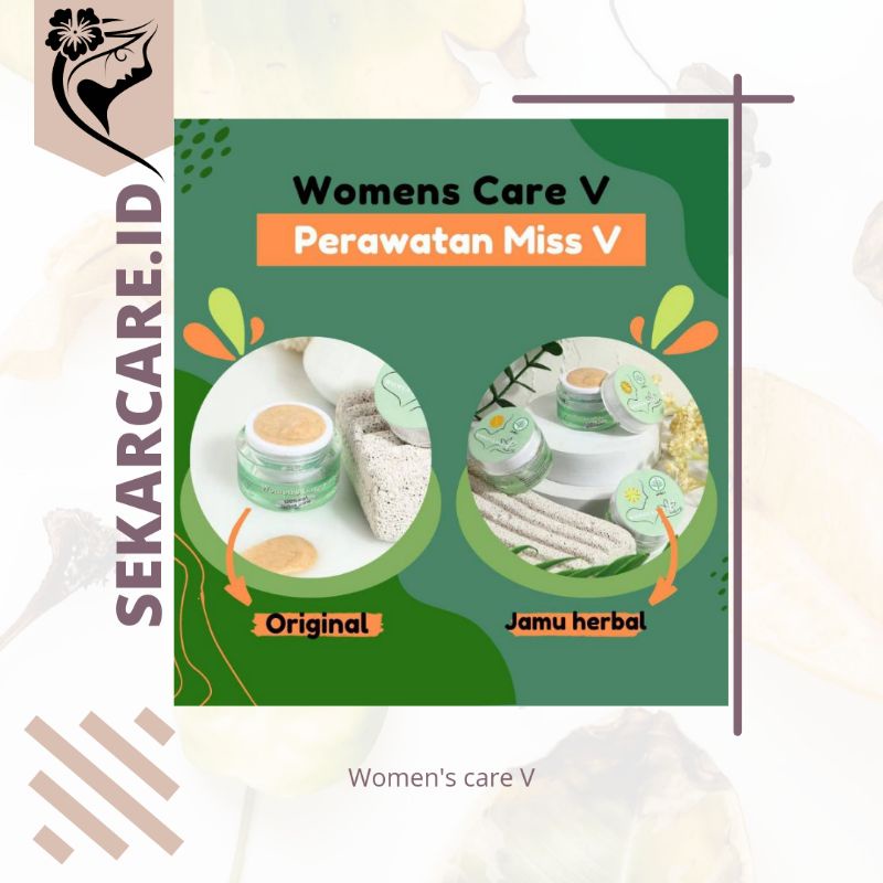 WOMEN'S CARE V ( free give ) 100% ORIGINAL BERSIH DENGAN SEKALI USAP