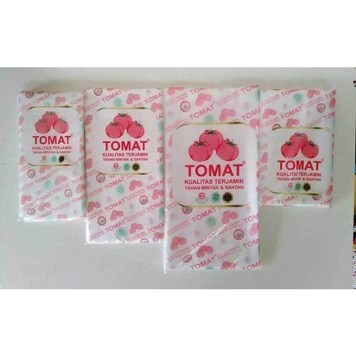 PLASTIK TOMAT TEBAL 0,3 uk. 30x45, 35x50, 40x60, 50x75, 60x100