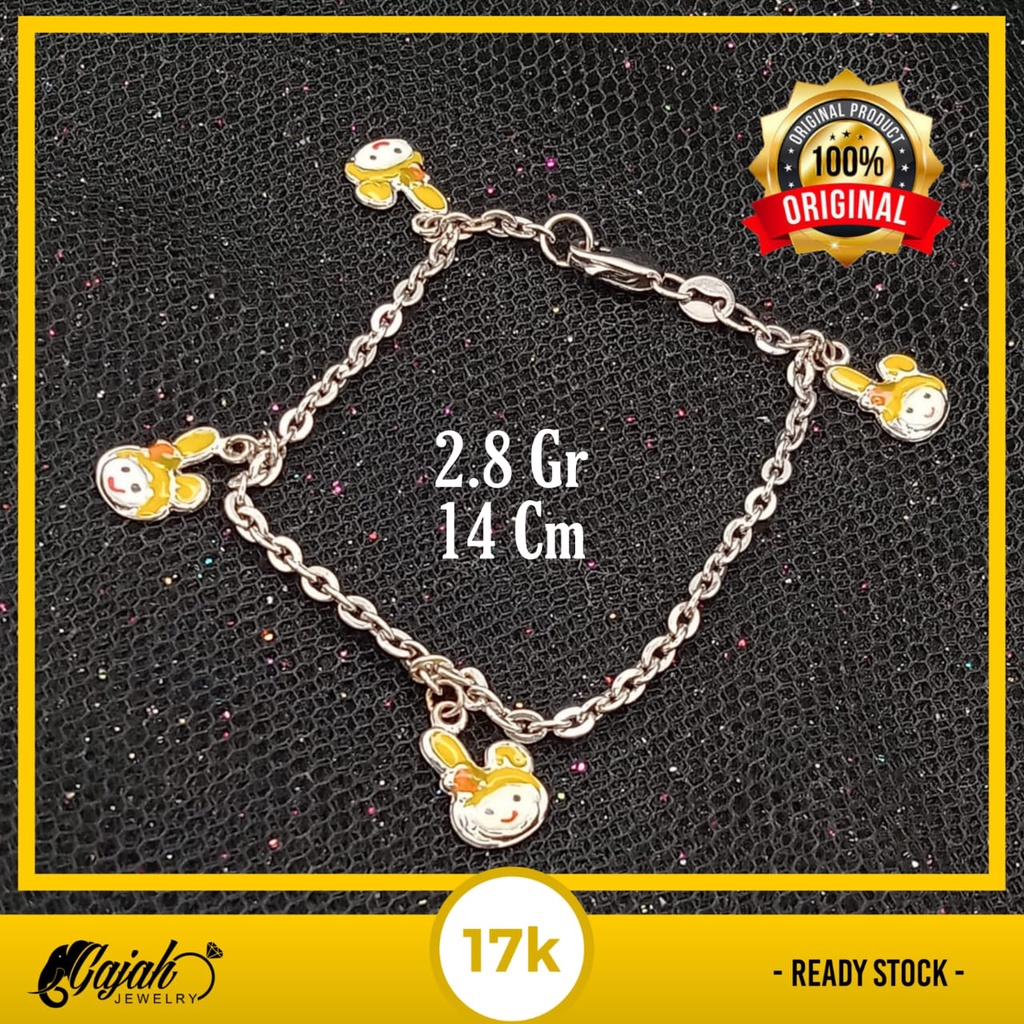 Gelang emas 17k - 2.8 gr kadar 750 - 4122