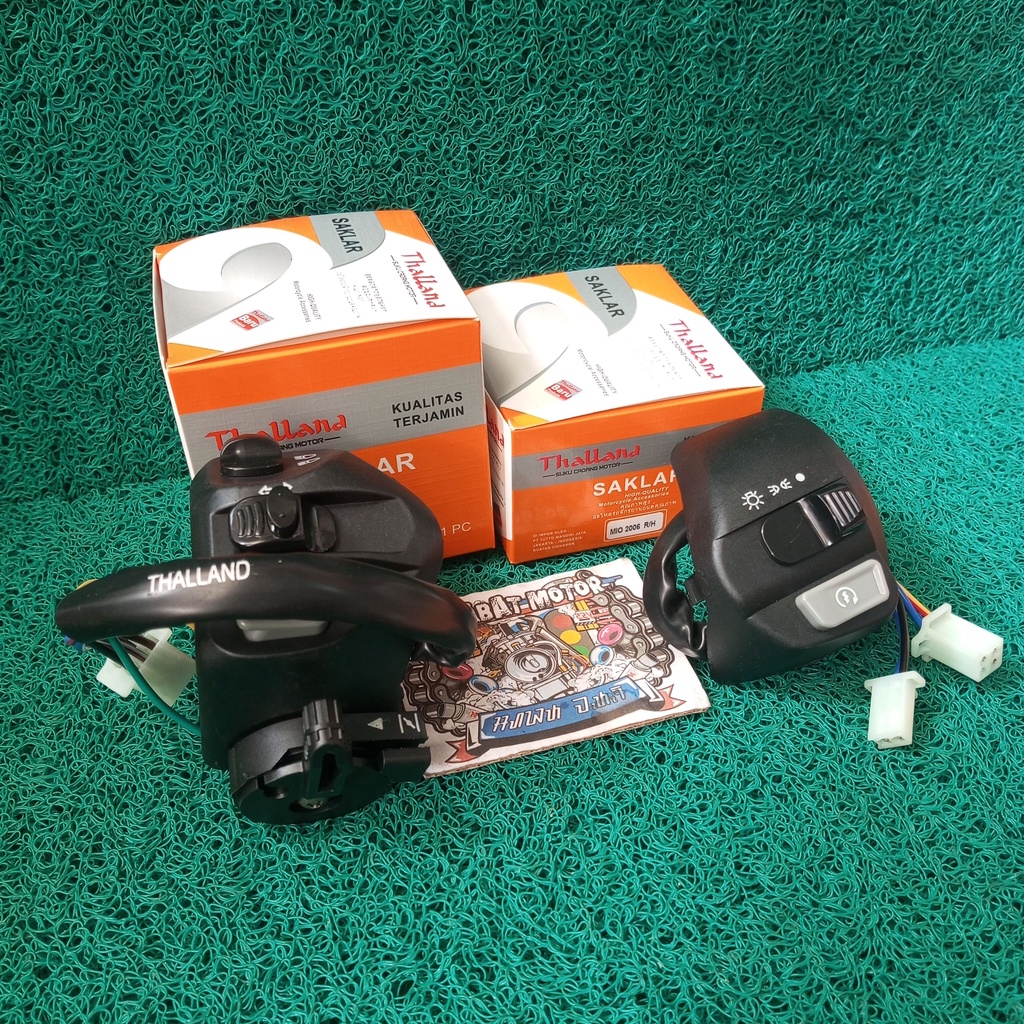 PAKET HOLDER KANAN KIRI SAKLAR KANAN KIRI MIO 2006 MIO GARNIS MIO SPORTY