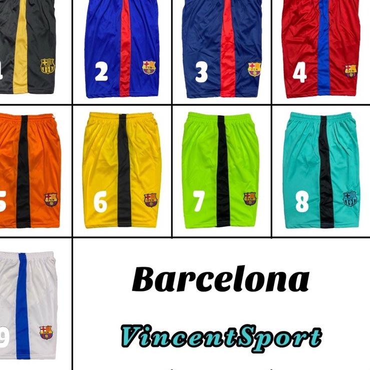 Beli Dong Celana Bola Barca / Kolor Bola / Celana Kolor