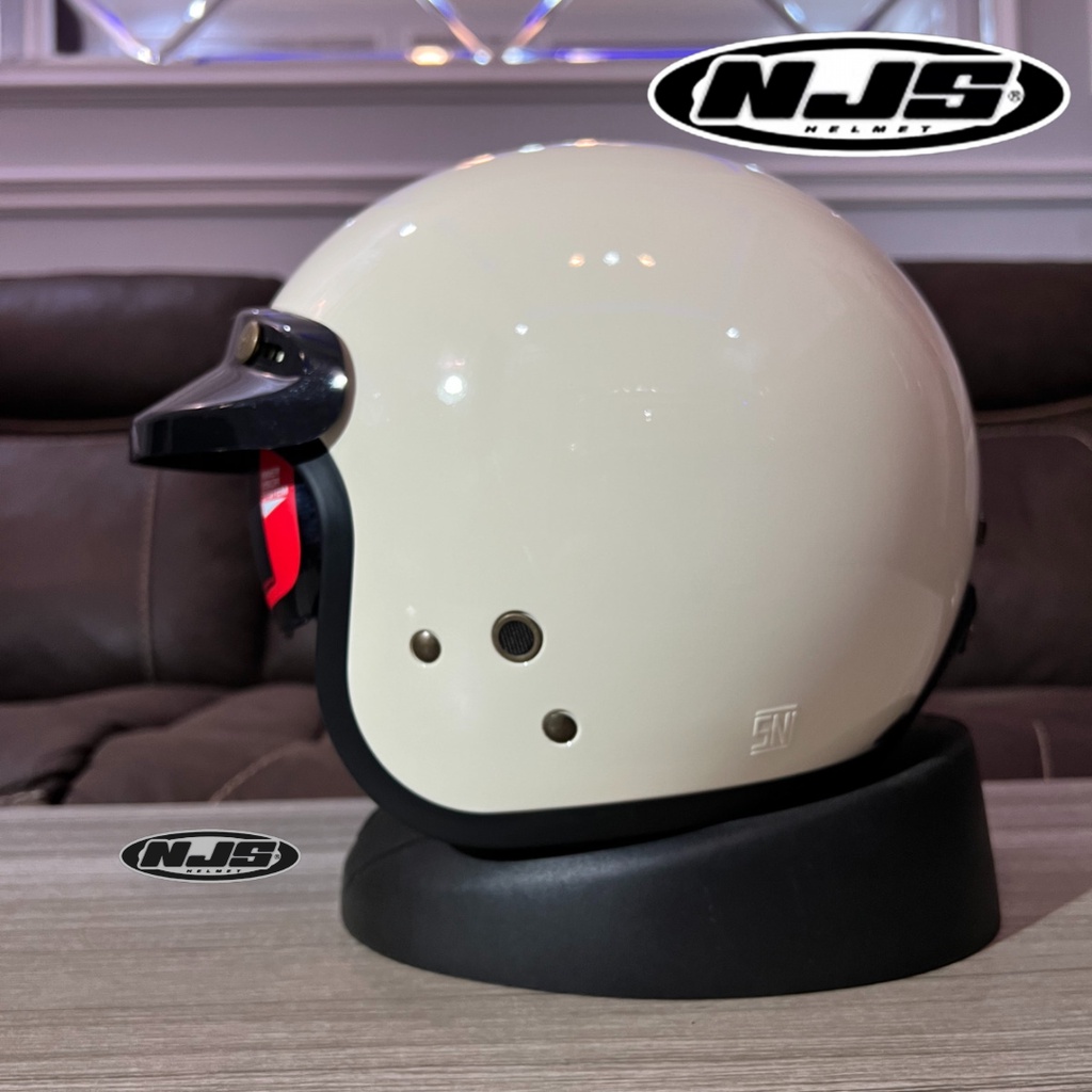 Helm NJS NX-2 NX2 Original Dewasa Premium Retro Inner Visor Gratis PET