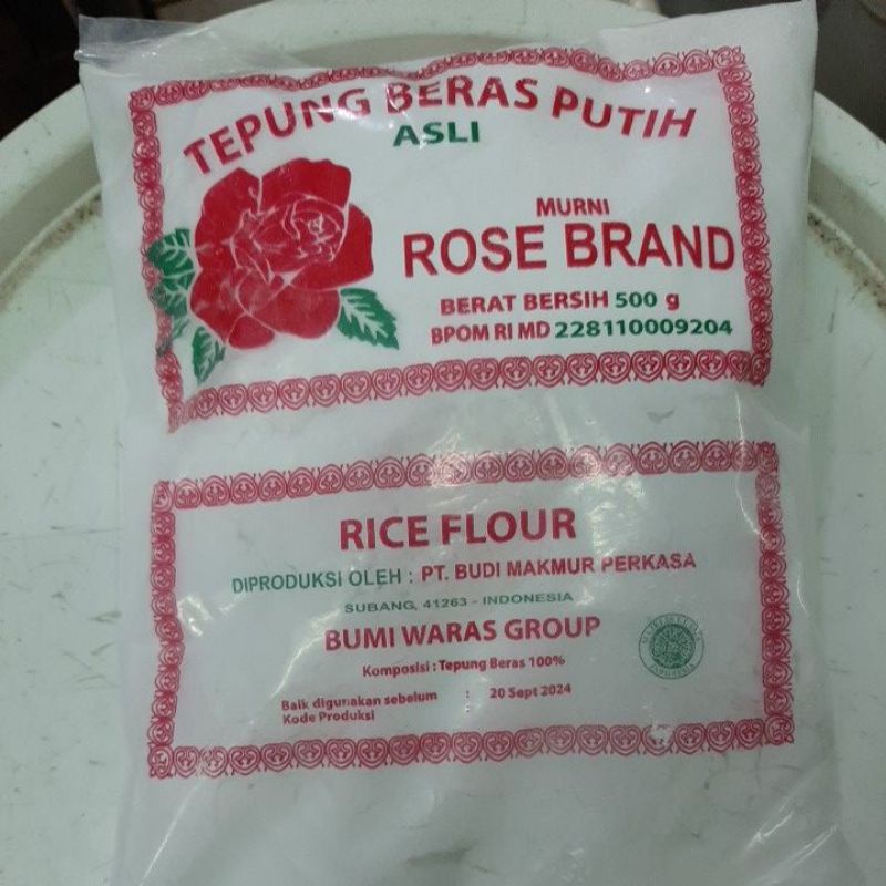 

Tepung Beras Rose Brand 500gram