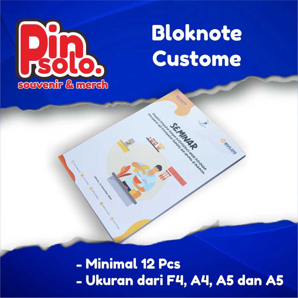 

Bloknote custome