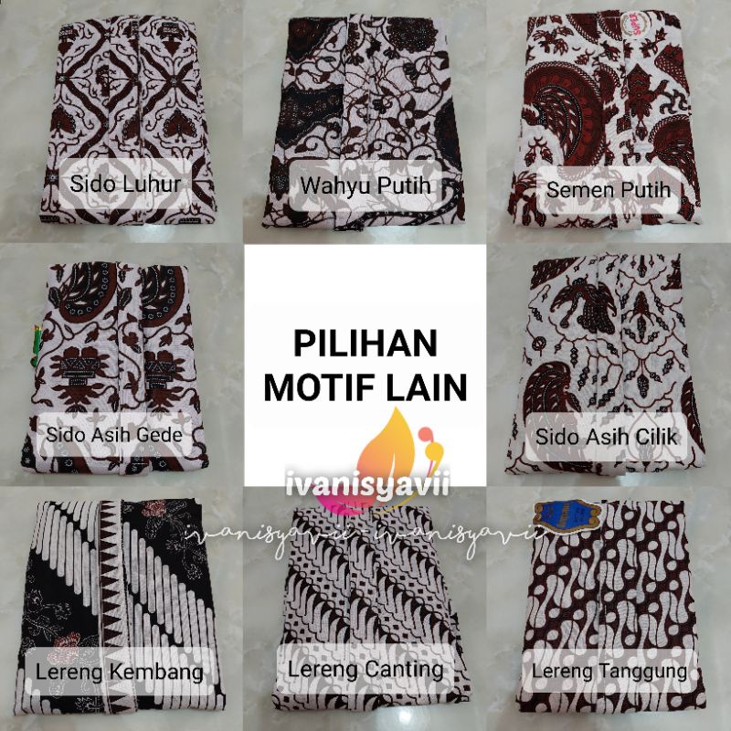 [1set] Kebaya + Selendang + Jarik || Kby Hijau Botol - Motif Pisang Bali