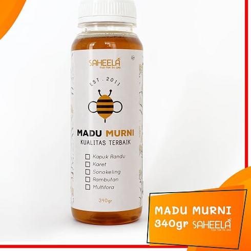 

♔ Murni Saheela 340 gram | NATURAL HONEY RAW HONEY ASLI UNPROCESSED HONEY ☋