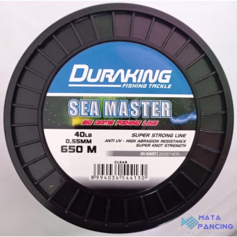 Senar pancing gulungan besar duraking sea master  1/2 spool isi lebih banyak dan lebih murah