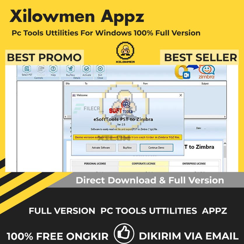 [Full Version] eSoftTools PST to Zimbra Converter Pro PC Tools Software Utilities Lifetime Win OS