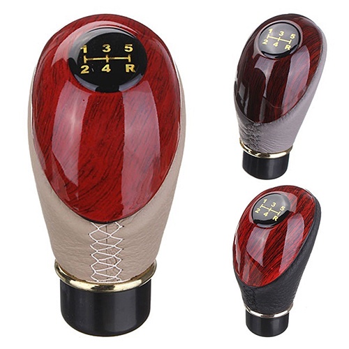 Shift Knob Manual/knob Perseneling Mobil/tuas Perseneling Mobil/Cover Rem Tangan Mobil Universal/Shift Knob Universal Knop Gear Knob Kayu Type R Tuas Gigi Perseneling Transmisi Mobil Manual