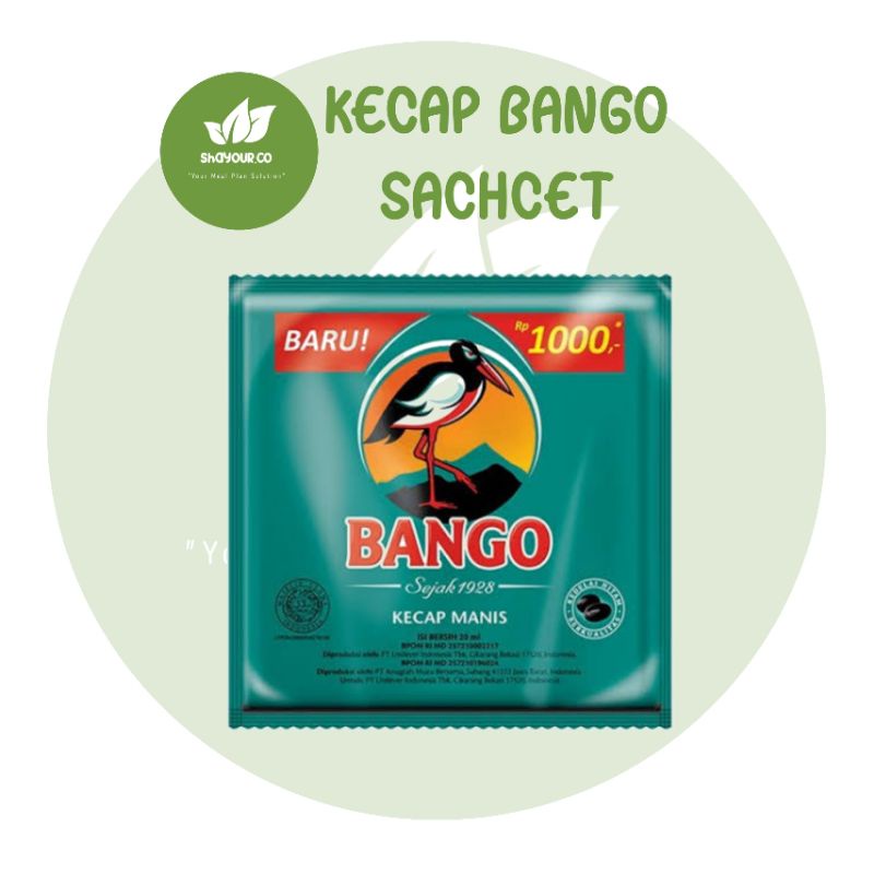 

Kecap Bango / Bangau 20 ml sachcet - Shayour.co