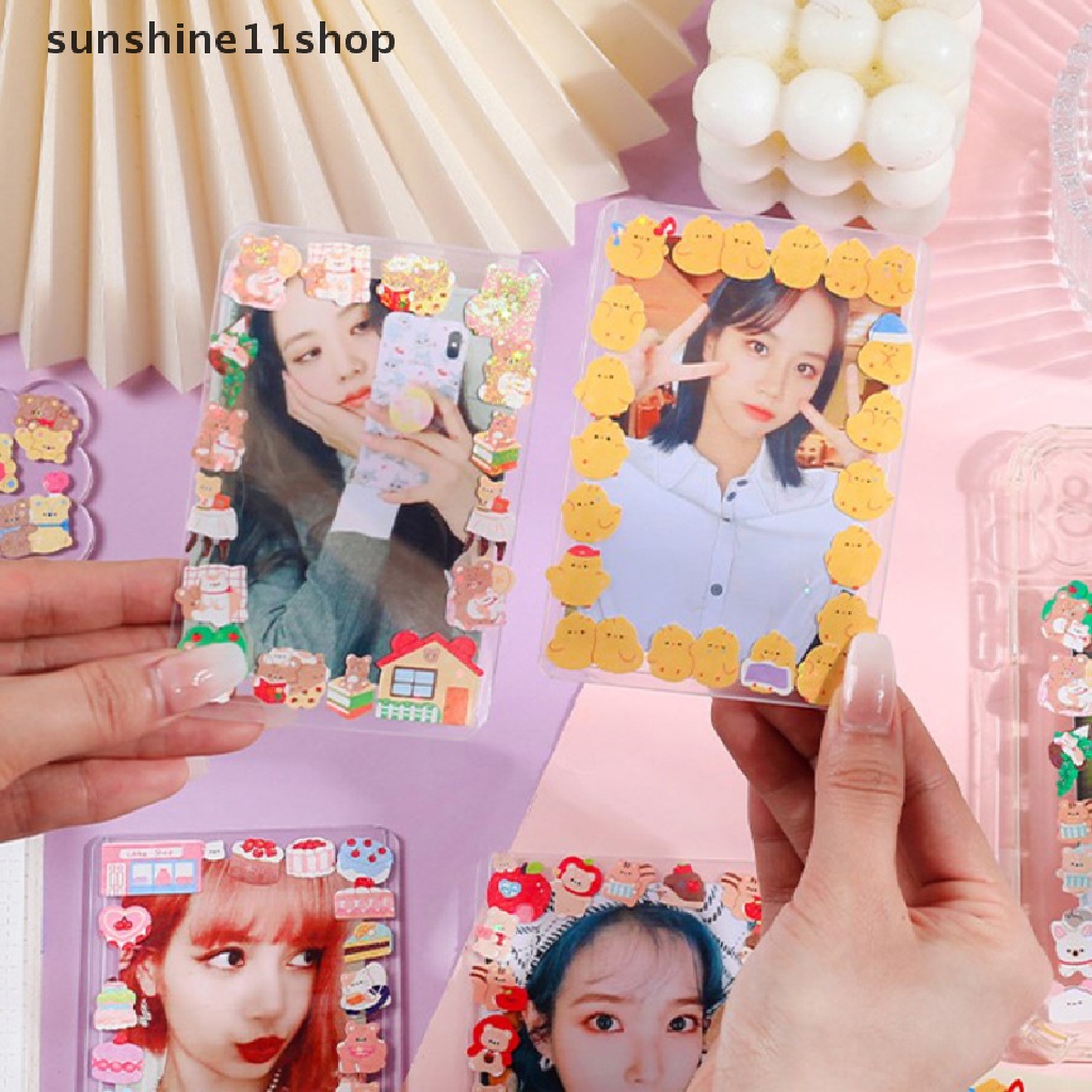 Sho6 /8 /12pcs a pack Kawaii Renda Tepi DIY washi tape scrapbooking diary scene Bingkai Foto Dekorasi Lucu er Alat Tulis Sekolah N