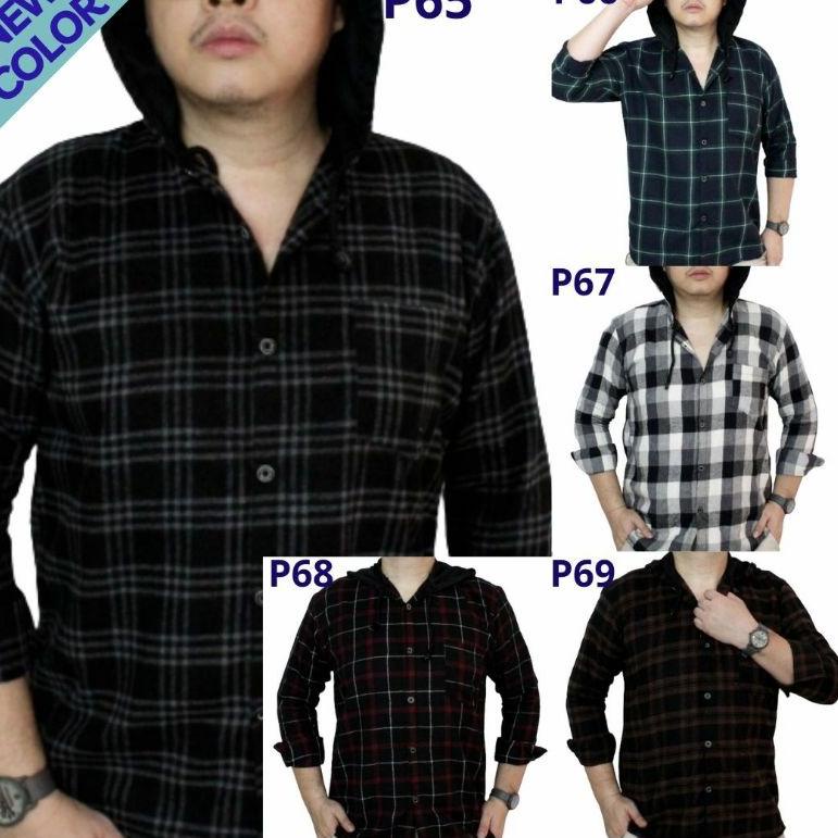 LANGSUNG ORDER Kemeja Flanel Hoodie Distro
