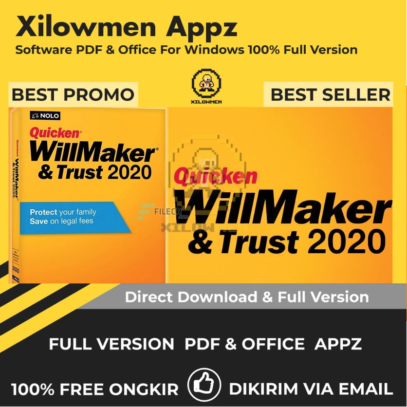 [Full Version]  Quicken WillMaker &amp; Trust 2023 Pro PDF Office Lifetime Win OS