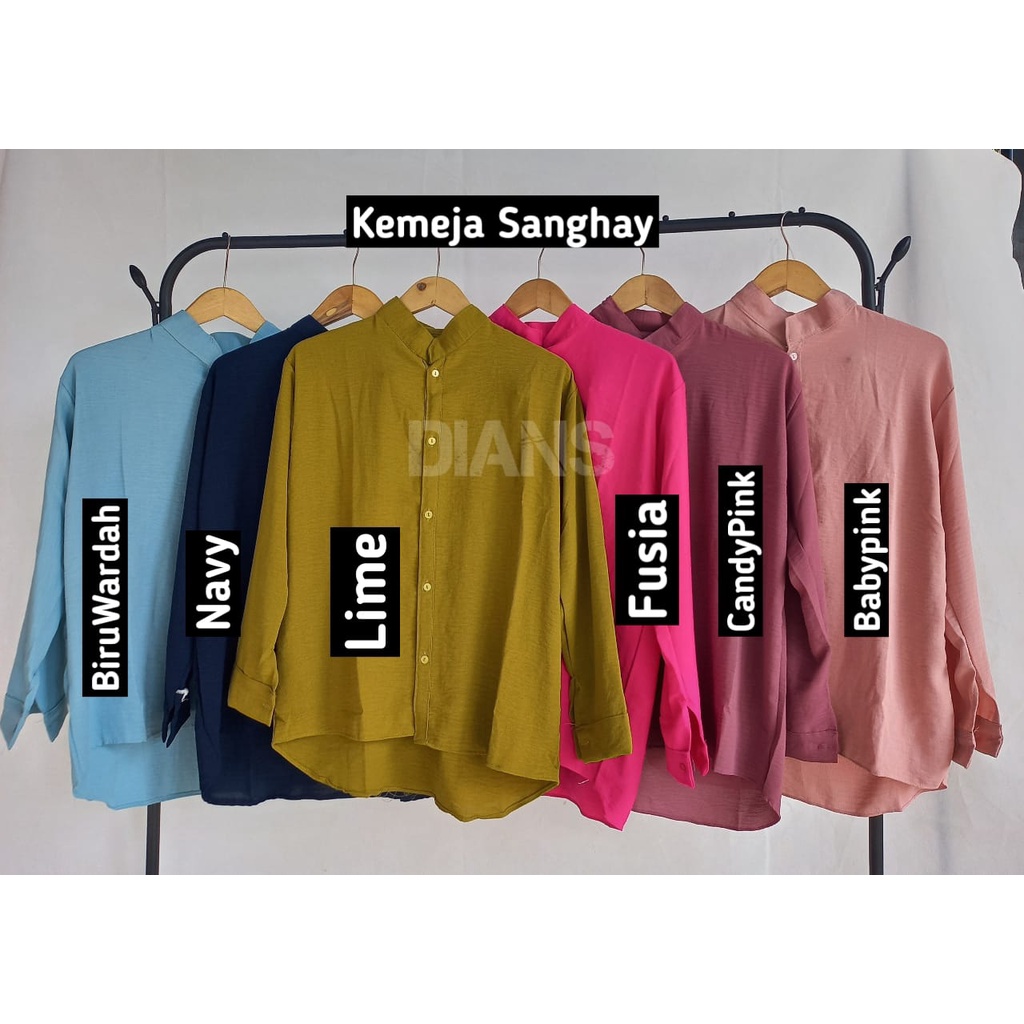 Kemeja Blouse Crinkle Part II  // Atasan Wanita Best seller