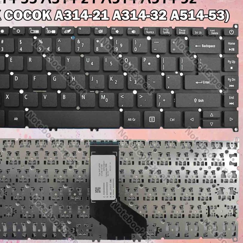 ➹ Keyboard Acer Aspire 3 A314 A314-21 A314-41 33 31 A514 A514-52 ✤