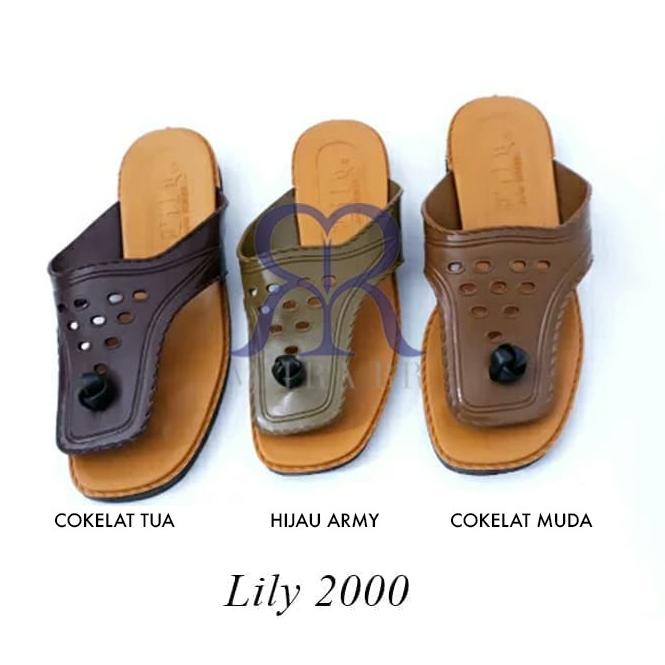 Harga Termurah MitraRR Sandal Lily Jadul, Sendal Lily 2 pria jepit Lily Asli