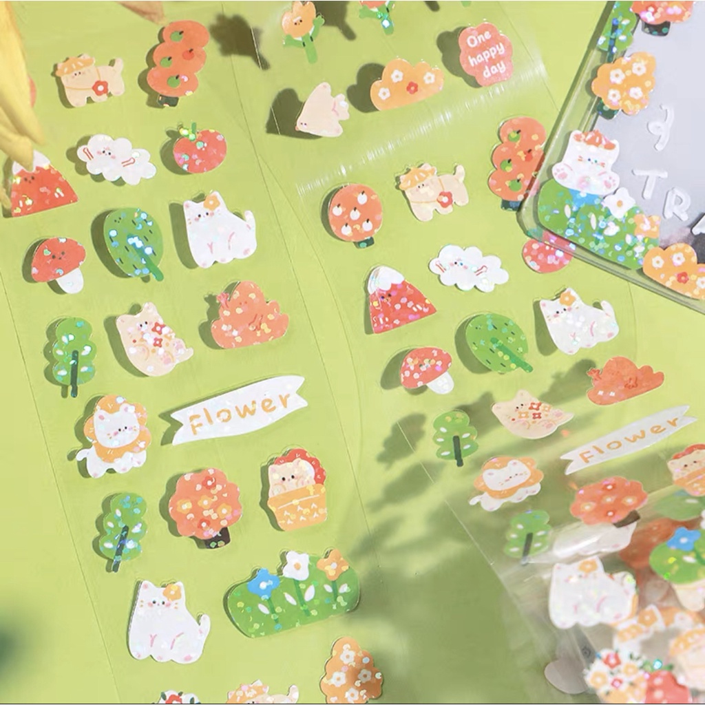 Sticker Book journal dekorasi decorative pc card bangtan exo tumblr scrapbook kreatif creative