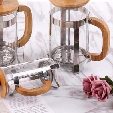 ✯ FRENCH PRESS 600ML/FRENCH PRESS COFFEE MAKER POT/Teko Teh/TEKO KOPI/TEKO FRENCH PRESS KUALITAS PRE