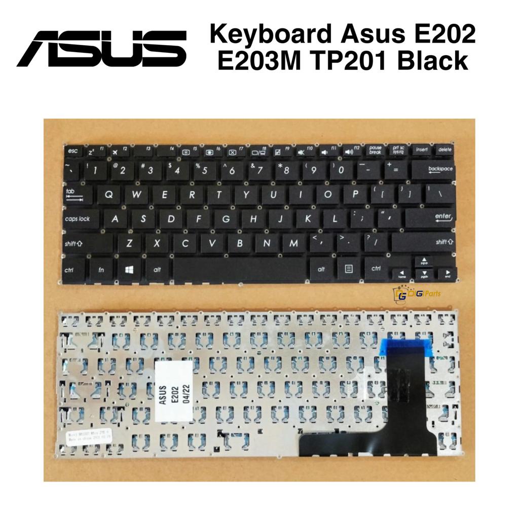 KEYBOARD NOTEBOOK ASUS E202,E203,E202S,E203NAH,E203Mah,E203N Hitam