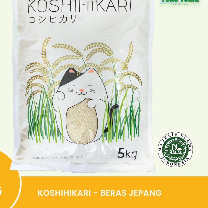 

➬ Koshihikari Beras Jepang 5KG ☟