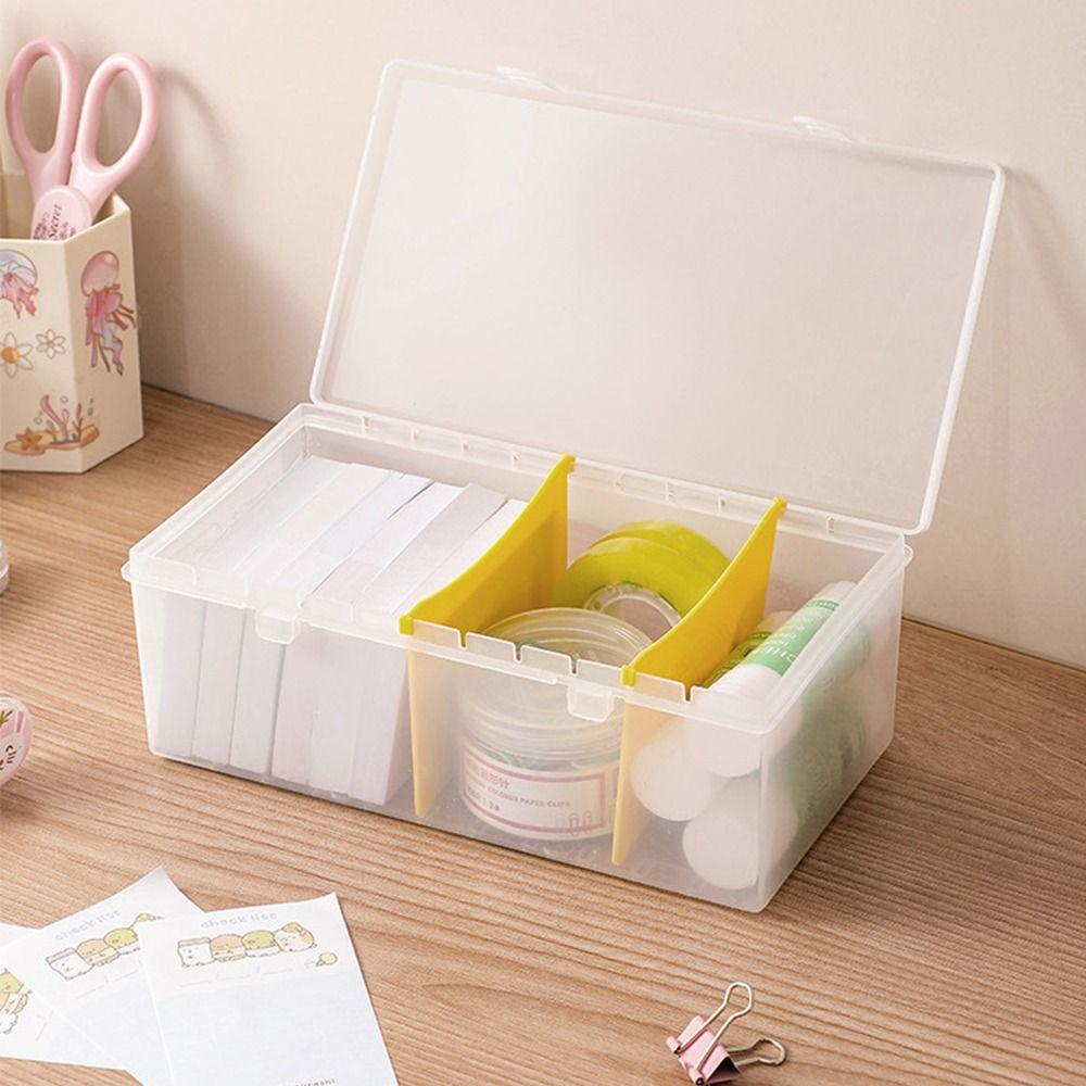 R-flower Stationery Organizer Nyaman Desktop Organizer Dengan Kompartemen Perlengkapan Kantor Sekolah